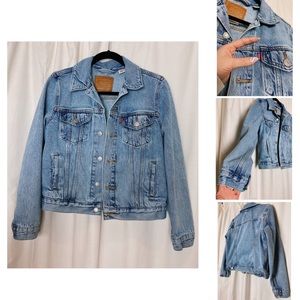 Levi’s 90s Vintage Blue Denim Trucker Jacket Size M